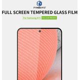 Voor Samsung Galaxy A72 PINWUYO 9H 2.5D Full Screen Tempered Glass Film(Zwart)
