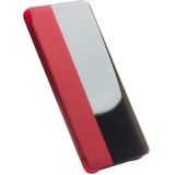 Voor Huawei P30 Pro QIALINO Lederen Zijruit View Smart Phone Case (Rood)