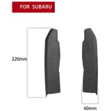 Car Suede Wrap Central Control Cover for Subaru BRZ / Toyota 86 2013-2020  Left and Right Drive Universal(Dark Grey)