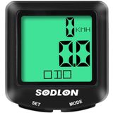 SUNDING SDL-571 LCD Digital Display Fiets Computer Wired Waterproof Cycle Kilometerteller Fiets Snelheidsmeter Stopwatch Rijden Accessoires Tools