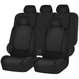 Universele autostoel cover polyester stof autostoel covers autostoel cover voertuig Seat Protector interieur accessoires 9pcs set zwart