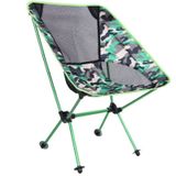 Outdoor camouflage draagbare vouwen Camping stoel licht vissen strandstoel luchtvaart aluminiumlegering rugleuning fauteuil