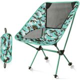 Outdoor camouflage draagbare vouwen Camping stoel licht vissen strandstoel luchtvaart aluminiumlegering rugleuning fauteuil