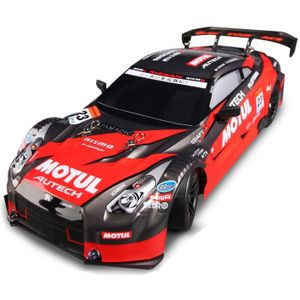 2.4G 1:16 4WD Drift RC speelgoedauto (zwart rood)