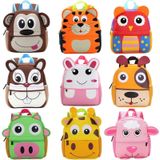 Cute Kid Peuter Schoo Tassen Kleuters Schooltas 3D Cartoon Animal Bag (Hond)