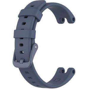 Voor Garmin Lily siliconen vervangende riem horlogeband met demontage tools (blauw grijs)