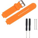 Voor Garmin Forerunner 620 Solid Color Vervanging Polsband horlogeband (Oranje)
