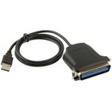 USB naar Parallel 1284 36 Pin Printer Adapter Kabel  Kabel Lengte: 1 meter (zwart)