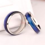 Fine Jewelry Ring kleur verandering emotie gevoel Mood Ring verwisselbare Band temperatuur moodring  Ring grootte: 18 mm