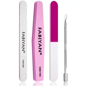 Fabiyan Nail Art Tool Set Manicure Disarm Tool Set  Specificatie: 4-delige set