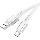 hoco X85 3A USB naar USB-C / Type-C sterkte oplaadgegevenskabel (Lengte): 1m