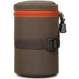 5601 SLR Lens Bag Liner Waterproof Shockproof Protection Bag  Colour: Small (Brown)