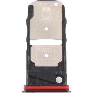 SIM-kaart lade + Micro SD-kaart lade voor Motorola Moto Edge + (paars)