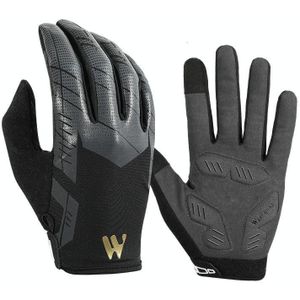 West Fietsen YP0211207 Full Finger Handschoenen Racefiets Mountainbike Locomotive Schokdemper Handschoenen  Grootte: XL