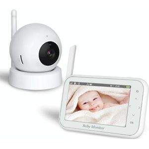 ABM201 4 5 inch draadloze video-nachtzicht babyfoon beveiligingscamera (US-stekker)
