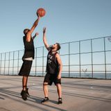 LEIJIAER BKT 750U 5 in 1 No. 7 klassieke PU lederen basketbal set voor trainings wedstrijden