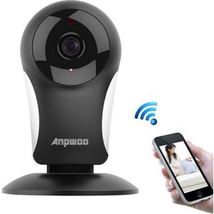 Anpwoo KP003 GM8135 + SC1145 960P HD WiFi mini IP-camera  ondersteuning infrarood nachtzicht & TF-kaart (Max 64GB) (zwart)