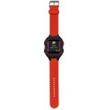 Mannelijke verstelbare polsband voor Garmin Forerunner 25 (rood)