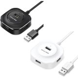 Jasoz High-Speed ??USB2.0 4-poorten HUB 1 tot 4 Docking Hub  Kleur: Wit 0 3 miljoen