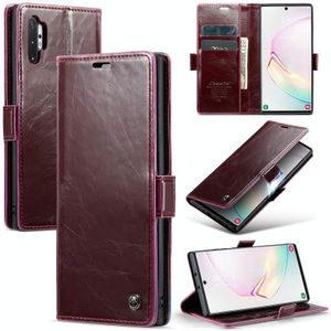 Voor Samsung Galaxy Note10+ CaseMe 003 Crazy Horse textuur lederen telefoonhoes