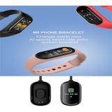 KM5 0.96inch kleurenscherm Telefoon Smart Watch IP68 Waterdicht  Ondersteuning Bluetooth Call /Bluetooth Music/Hartslag monitoring /Bloeddruk monitoring(Zwart)