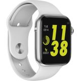 B34 1 54 inch IPS kleurenscherm Smart Watch  ondersteuning oproep herinnering/hartslag bewaking/slaapbewaking/sedentaire herinnering/ECG monitoring (zilver)