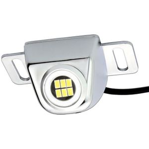 Auto LED elektrische oog achteruitrijlicht externe lamp gemodificeerde kenteken hulplamp (zilver)