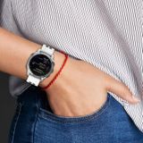 Voor Garmin Enduro/Coros Vertix 2 26mm Quick Release dubbele rij siliconen horlogeband (zwart geel)
