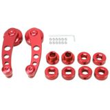 1 paar universele auto Wagon deur venster Crank Handle Winder handmatige deur Crank Handle venster Winders(Red)