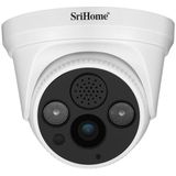SriHome SH030 3 0 miljoen pixels 1296P HD IP-camera  ondersteuning tweerichtingsgesprek / bewegingsdetectie / humanode detectie / nachtzicht / TF-kaart  Britse stekker