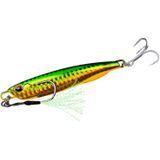 3 PCS PROBEROS LF103 Simulation Metal Sea Fishing Bait  Specification: 50g(A With Hook)