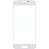 10 PCS front screen buiten glazen lens voor Samsung Galaxy S5 mini (wit)