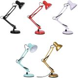 Smeedijzeren kinderen leren bureaulamp vouwen led oogbescherming lamp  Amerikaanse plug  maat: 60cm