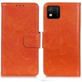 For Wiko Y52 Nappa Texture Horizontal Flip Leather Phone Case(Orange)