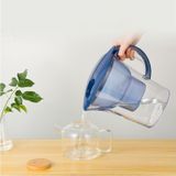 1.3 L draagbare Home keuken geactiveerd koolstof Filter-fles met koud Water (blauw)