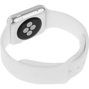 Hoge kwaliteit kleur scherm niet-werkende Fake Dummy  metalen materile Display Model voor de Apple Watch 42mm(White)