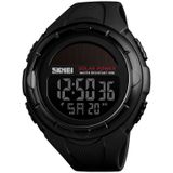 SKMEI 1405 Fashion Solar Power Outdoor Sports Watch Multifunctioneel 50m Waterproof Heren Digitaal Horloge (Zwart)