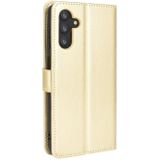 Voor Samsung Galaxy A13 5G Crazy Horse Textuur Horizontale Flip Phone Lederen Case met Houder & Card Slots & Lanyard (Gold)