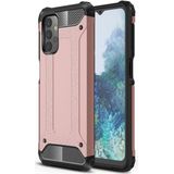 Voor Samsung Galaxy A32 Magic Armor TPU + PC Combination Case (Rose Gold)