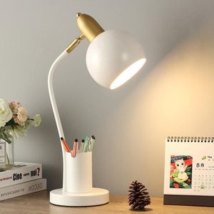 YY-1109 Student Desk LED Oogbescherming Lamp met pennenhouder  CN-stekker  Specificatie: zonder lamp