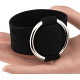 2 PC's Europese en Amerikaanse Simple ronde Velvet armband Fashion metalen armband armband  willekeurige kleur levering