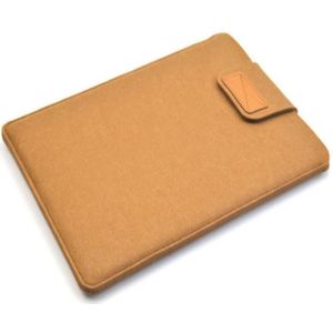Verticale vilt laptop tas tablet mouw tas  maat: 14 inch
