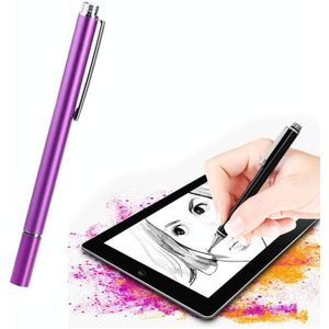 AT-21 Mobiele telefoon Touchscreen Capacitieve Pen Tekening Pen (Paars)
