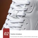 Heren sportschoenen lente paar luchtkussen sneakers casual schoenen  maat: 36 (wit grijs geel)