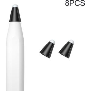 8 stuks / set Fiber Texture Nib Protector voor Apple Pencil