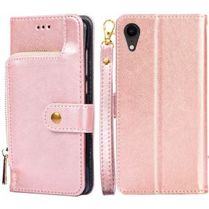 Zipper BAG PU + TPU Horizontale Flip Lederen Case met Houder & Card Slot & Wallet & Lanyard voor iPhone XR