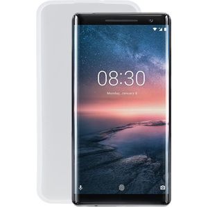 TPU-telefooncase voor Nokia 8 Sirocco (transparant wit)