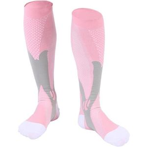 3 paar magische compressie elastische sokken mannen en vrouwen rijden sokken voetbalsokken  maat: XXL