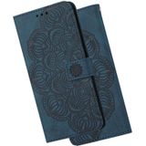 Voor Xiaomi Redmi Note 9 Pro Mandala relif lederen telefoonhoesje