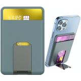Voor IPhone 15 AhaStyle PT133-H Telefoon Magnetische Kaarthouder Stand Organizer Card Case (Groen)
